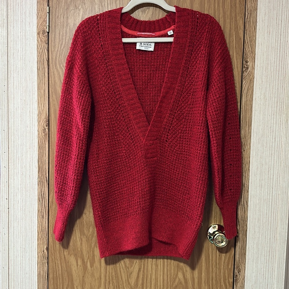Scotch & Soda V-Neck Women's Sweater Size XS‎